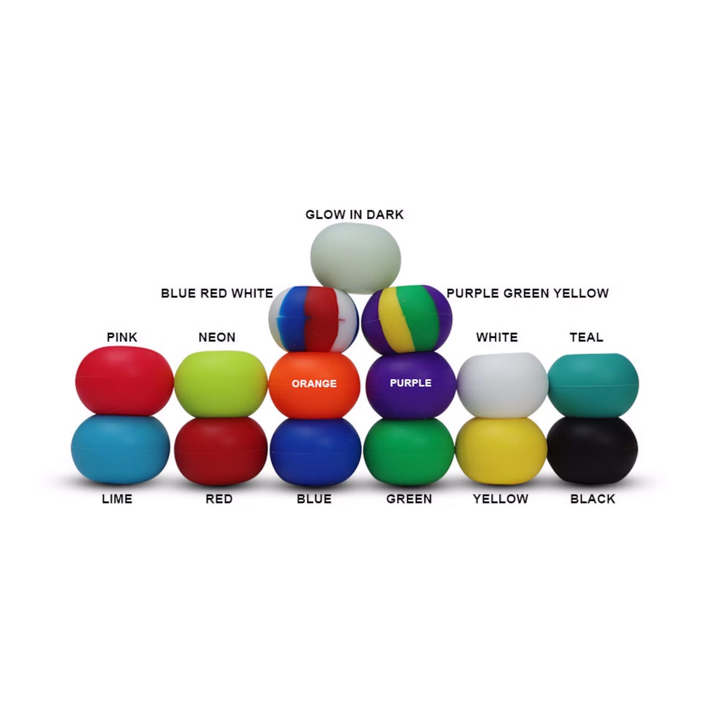 Pair of Ultra Isis Static Fire Poi Customize