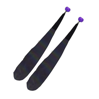 Pair of Full Rainbow Reflective Poi