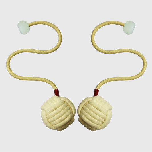 Pair of Pro Static Monkey Fist Fire Poi