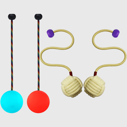 Customize Eon Led & Monkey Fist Fire Poi Combo – Pro Performance Set